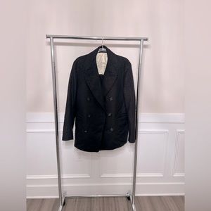 Mens Alexander McQueen double breasted peacoat